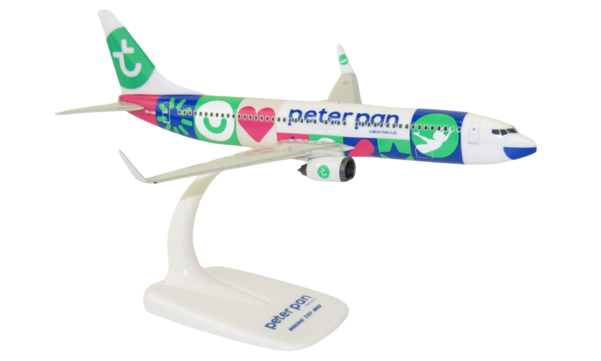 Maqueta Boeing B737-800 Transavia "Peter Pan" PH-HSI 